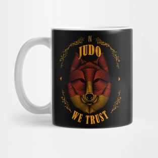 In Judo we trust; Judo fighter Mug